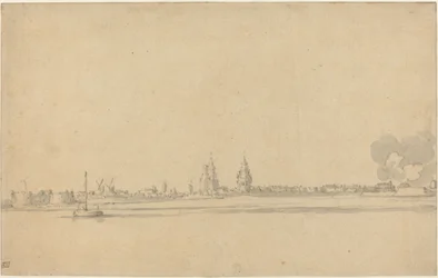 Veduta di una città olandese (Delft?)