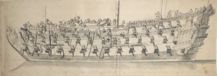 Ritratto del Nettuno, c.1685 (disegno)