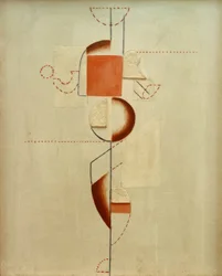 Figura con marrone e rosa