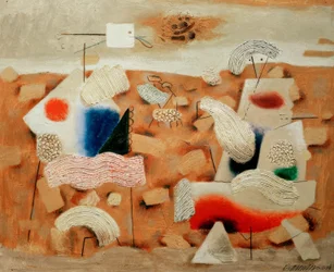 Paesaggio metafisico (ocra)