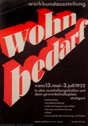 Esposizione Werkbund: esigenze abitative 