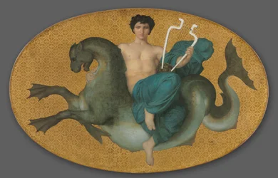 Arione su un cavalluccio marino
