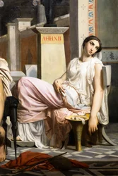 Odisseo riconosciuto dalla nutrice al ritorno da Troia