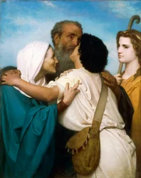 Il ritorno di Tobia di William-Adolphe Bouguereau (1825-1905)