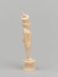 Pedone bianco, pezzo degli scacchi, India