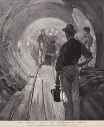 Il Tunnel della Manica - La perforazione sperimentale