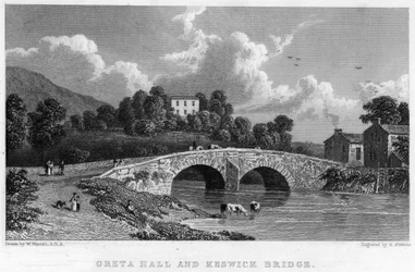 Greta Hall e Ponte di Keswick