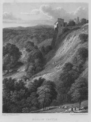 Castello di Roslin (incisione)