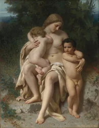 Il primo litigio tra Caino e Abele, 1861