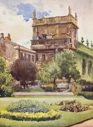Trinity College dal giardino dei Fellows di Balliol