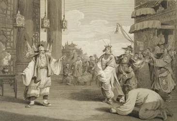 Una scena in un