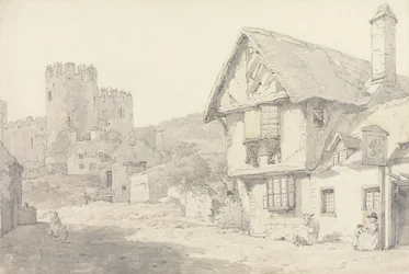 Conway, Galles del Nord: Il Castello e la Vecchia Casa del Collegio