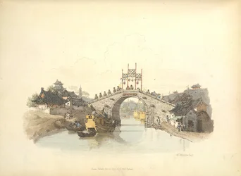 Veduta di un ponte