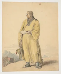 WD 961 f.53, Ritratto di un Lama, o Bonzo