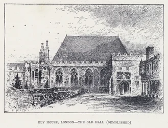 Ely House, Londra, La Vecchia Sala, demolita