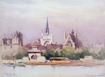 Tempio dal fiume, 1904