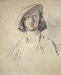 Studio di ritratto di un giovane uomo