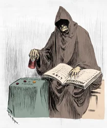 Quale? Il destino o la mancanza di scialuppe di salvataggio? Riferimento all