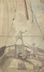 Su una nave da guerra