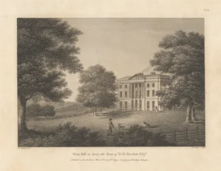 West Hill nel Surrey, la residenza di D. H. Rucker Esqr.