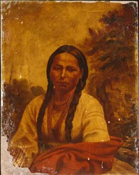Una donna indiana Dakota