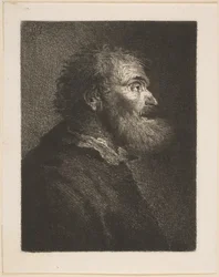 Un Vecchio in Profilo, 1761