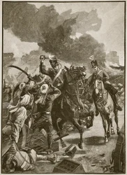 Thackwell a Sobraon, 1846, illustrazione da 