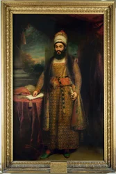 Ritratto di Mirza Abul Hassan, ambasciatore persiano (1785-1880) inviato dal re di Persia in Inghilterra, 1809