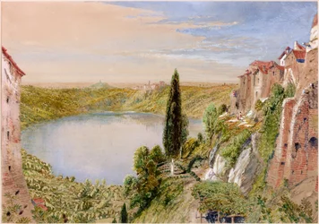 Lago Nemi, 1862