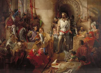 Il processo di Sir William Wallace a Westminster, c1831-1890