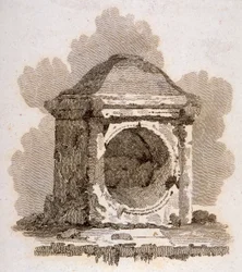 La Pietra di Londra, Cannon Street, Città di Londra, 1806
