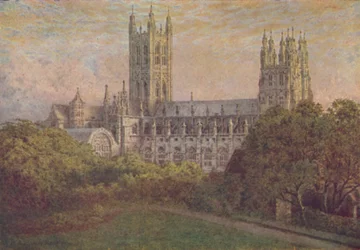 Cattedrale di Canterbury, 1910