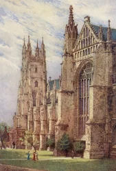 Transetto sud-ovest e Torre di San Giorgio, Cattedrale di Canterbury