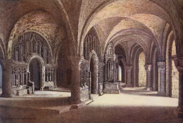 La Cappella di "Nostra Signora" nella Cripta della Cattedrale di Canterbury