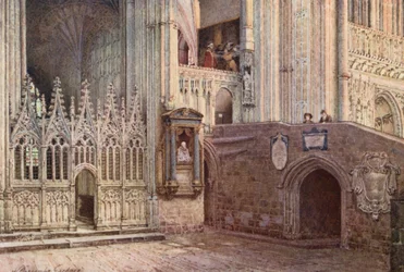 Il martirio, Cattedrale di Canterbury