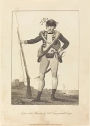 Un marinaio privato del Corpo del Col. Fourgeoud