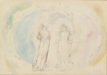 Beatrice e Dante nei Gemelli, tra le sfere di fiamma, 1825-1827