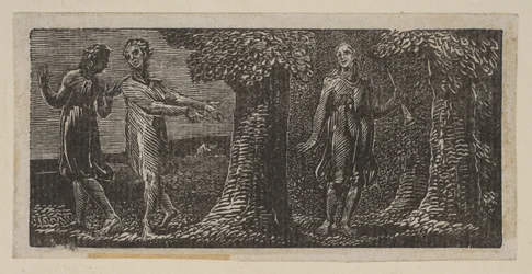 Colinet deriso da due ragazzi, da Pastorali di Virgilio di Thornton, 1821