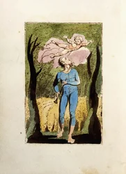 Frontespizio, da "Songs of Innocence", 1789