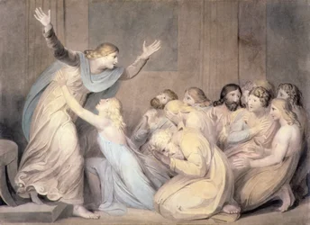 Giuseppe si fa riconoscere dai suoi fratelli, piatto 3 di 