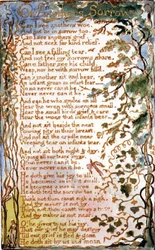 Sul Dolore degli Altri: tavola 27 da Songs of Innocence and of Experience (copia AA) c.1815-26