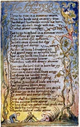Il Ragazzo della Scuola: tavola 53 da Songs of Innocence and of Experience (copia AA) c.1815-26