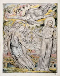 Cristo rifiuta il banchetto offerto da Satana, da 