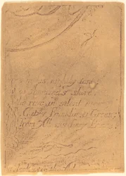 Ristampa da frammento di lastra annullata per A Prophecy, 1793