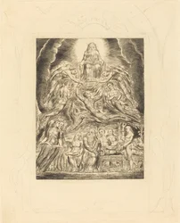 Satana davanti al trono di Dio