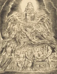 Satana davanti al trono di Dio