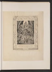 Satana davanti al trono di Dio