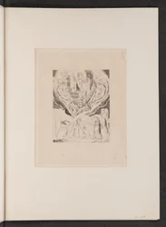 Satana che esce dalla presenza del Signore