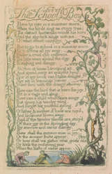 Songs of Innocence and of Experience, Tavola 12, "Spring" (Bentley 23)