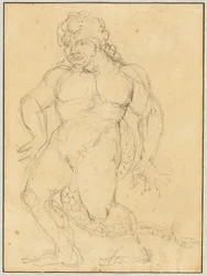 Studio della figura di Agnello Brunelleschi